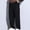 Black, variant on Men's Casual Pants Mens Pants Straight Fit Elastic High Waist Drawstring Pocket Trousers Plaid Vintage Loose Trousers Anniversary Fall Winter Pants