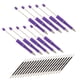 thumbnail image 2 of 10x bolígrafo con cuentas surtidas, bolígrafo, arte de papelería, dibujo, bolígrafos con cuentas, bolígrafo Rollerball para exámenes, tomar notas, violeta fluorescente, 2 of 8
