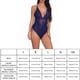 thumbnail image 4 of Mono sexy mono de cosplay suave mono de tela con pantalla de encaje para mujeres adultas, azul oscuro, XXL Methold XX000036-65, 4 of 7