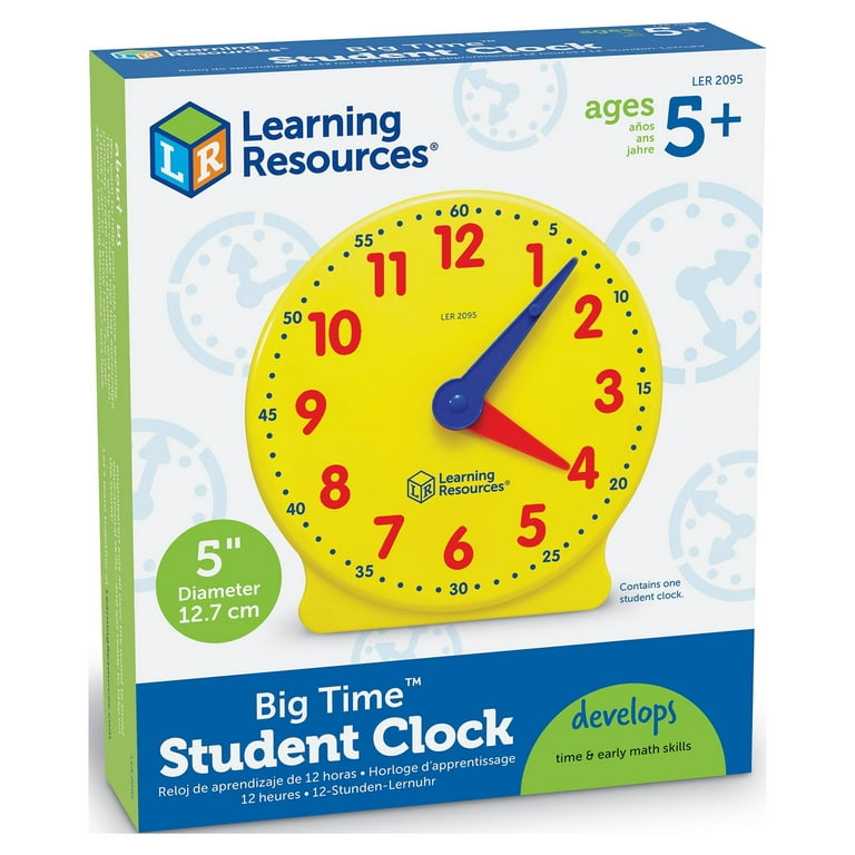 Big Time Mini Clock - Teaching Time - Learning Resources