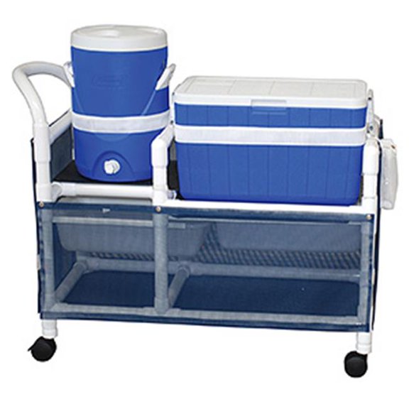 MJM International WT830 Wood Tone Hydration Cart