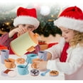 Style-Carry Preschool Tea Party Playset, Pretend Kitchen Toy Gifts for