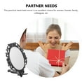 thumbnail image 5 of Raindrops Rose Flower Hand Mirror Folding Mirror Portable Makeup Mirror Women Makeup Mirror, 5 of 8