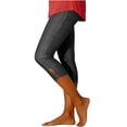 thumbnail image 4 of Women's High Waisted Imitation Jean Leggings Casual Yoga Pants Shorts, 4 of 8