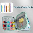 thumbnail image 5 of Estuche para Agujas de Ganchillo, Organizador Ergonómico de Agujas de Ganchillo Vacío, Bolsa de Almacenamiento de Herramientas de Ganchillo para Gancho de Aluminio Estándar Tradicional, 5 of 5