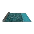 thumbnail image 2 of Ahgly Company Indoor Rectangle Abstract Light Blue Modern Area Rugs, 8' x 10', 2 of 4