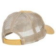 thumbnail image 4 of Fur Mama Embroidered Washed Twill Trucker Cap - Mango Tan OSFM, 4 of 5