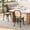 black, variant on Jints Wood Dining Chair with Cane Rattan Wood Webbing, Natural, Set of 2