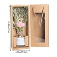 thumbnail image 3 of Ramo de flores secas en caja de regalo | Arreglo floral con jabón natural | Regalo para San Valentín y el Día de la Madre | Decoración para el hogar, escritorio o jarrón de mesa, 3 of 6