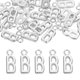 thumbnail image 1 of 40Pcs Encanto de letra, Encanto de letra inicial B de aleación para manualidades de bricolaje, fabricación de joyas, pulseras, aretes, collar, Plata, 1 of 7