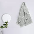 thumbnail image 6 of Masteelf Soft Absorbent Cotton Hand Towel for Home Use Grey Color Essential for Bathroom and Kitchen 10x10 Inches, 6 of 10