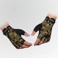 thumbnail image 1 of Guantes tácticos de medio dedo para adultos, guantes protectores para deportes de ciclismo, guantes de entrenamiento de montañismo al aire libre, guantes de fitness para niños, 1 of 6