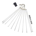 thumbnail image 3 of Vikakiooze 2023 30CM Party LED Lights Shower Rain Snowfalls Christmas Tree Garden Outdoor Christmas Decorations, 3 of 9