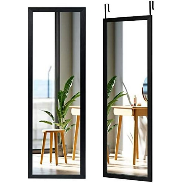 Full Length Door Mirror Wall Mirror, 47.5 X 14.5 Inch Over The Door