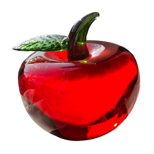 Estatua de fruta, centro de mesa, artesanías, regalos, adorno creativo, figura moderna Manzana