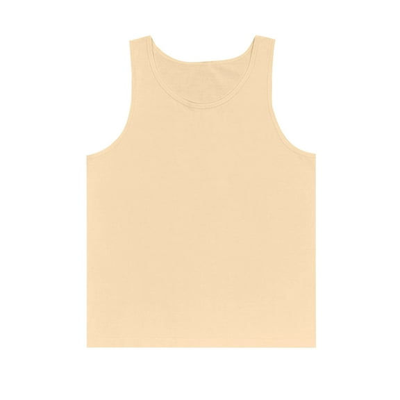 Cotton Tank Top Women Sevevn Fashion Women's Summer Sleeveless Solid Round-Neck Tank Top Ladies Blouses Long Tank Tops For Women