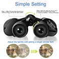 thumbnail image 4 of eYotto 22*50 Powerful Binoculars for Adults, Lightweight 10x Magnification Compact Binoculars for Bird Watching Hunting Outdoor, 4 of 10