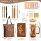 thumbnail image 2 of [ Reallnaive Set de Regalo para Trabajador Social de 15 Piezas: Vaso de Vidrio y Bolsa ], 2 of 6