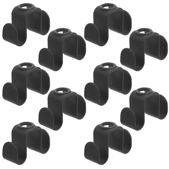 Raindrops 10Pcs Space Saver Hanger Hooks Abs Material For Living Room Use