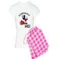 thumbnail image 1 of CafePress - Somebody In Texas Loves Me! - Women's Light Pajamas, 1 of 1