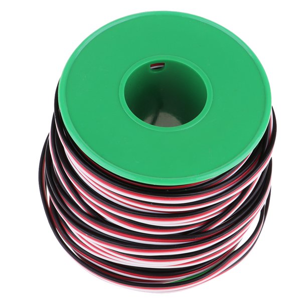 Cable de silicona Flexible Sunnimix de 20 Metros 22AWG negro