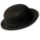 thumbnail image 1 of Sombrero bombín negro, sombrero de mago, accesorio de disfraz para hombre, fiesta de disfraces para adultos, 1 of 5