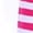 Rose red with white, variant on ZPAQI Cute Strawberry Bows Thigh High Socks for Women Stretch Striped Long Stockings