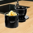 thumbnail image 3 of IMIKEYA Reusable Black Butter Dish Ceramic Butter Holder for Kitchen Use, 3 of 8