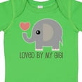 thumbnail image 4 of Inktastic Loved by My Gigi Grandma Boys or Girls Baby Bodysuit, 4 of 5