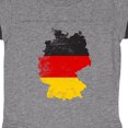 thumbnail image 3 of Inktastic German Map Flag Boys or Girls Baby Bodysuit, 3 of 4