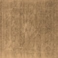thumbnail image 1 of Ahgly Company Indoor Square Oriental Brown Industrial Area Rugs, 5' Square, 1 of 4