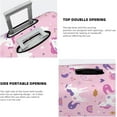 thumbnail image 5 of Highly Elastic Spandex Suitcase Cover Luggage Cover Protector Large Fits 25 to 28 Inch Girly Cute Unicorns Rainbows Clouds & Stars Prints, 5 of 6