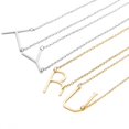 thumbnail image 1 of Menos accesorios de cadena de acero, cadena aplanada lateralmente, accesorios de joyería Diy, collar Ble, 1 of 3