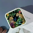thumbnail image 4 of Creowell Leopards Tropical Plants Jewelry Box for Necklaces Rings Earrings White, 4 of 5