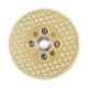 thumbnail image 2 of Disco de Corte para Amoladora Angular, Diamante Galvanizado de Doble Cara En Forma de Estrella, 4,5 Pulgadas, Eje 5/8-11, Esmeril Dorado para Corte En Seco y Húmedo, Reacabado de Bordes de Fibra de V, 2 of 3