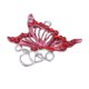 thumbnail image 1 of Colgantes De De Imitación Con Forma De Mariposa De Aleación Colgantes Con Agujero Ajuste Collares Pulseras Suministros De Fabricaci rojo, 1 of 9