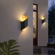 thumbnail image 5 of Lámpara de pared de aluminio para porche, aplique LED posmoderno único para uso en interiores y exteriores con resistencia a la intemperie, 5 of 5