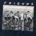 thumbnail image 2 of Friends Lunch Break Women's T Shirt, Navy, Small, 2 of 6