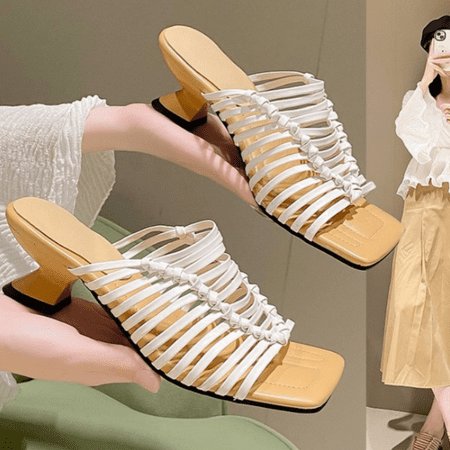 

Women Flat Slipper 2024 Summer Platform Heels Beach Ladies Slides Fashion Dress Women Flip Flop Claquette Femme Pantuflas Mujer
