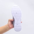 thumbnail image 5 of Miluxas Women Wide Width Breathable Walking Comfortable Slip on Sneakers,Non Slip Arch Support Slip on Shoes Gray 7(39), 5 of 9