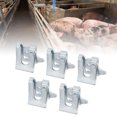 thumbnail image 1 of 5Pcs Heavy Duty Farm Gate Latch, Thickened Galvanized Steel Fence Gate Latch for Metal Gates Livestock Cattle Gate Latches Gate Hardware for Horse Corrals Ranches, 1 of 7