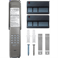 thumbnail image 1 of Universal Garage Door Opener Keypad, Keyless Entry Compatible Garage Door Opener Remote Learn Button Dip Switch,1*set Garage Door Opener Keypad, 1 of 8