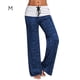 thumbnail image 1 of Pantalones de yoga Pantalones deportivos de pierna ancha para mujer Pantalones de secado rápido para exteriores, Azul, M sidaley AP001584-12, 1 of 7