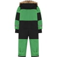 thumbnail image 4 of XQYLOS Boys Snowsuit Thermal Ski Overall Winter Warm Windproof Snow Bi𝖻s with Removable Hood Waterprof Softshell Mud Suit Outdoor Play Gear, 4 of 6