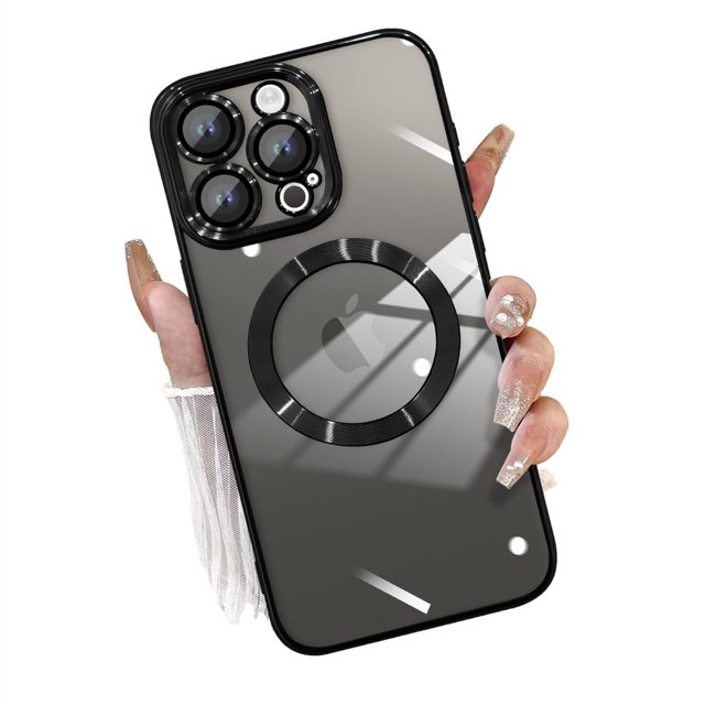 Funda para Apple iPhone 15 14 13 Pro Max Funda de silicona magnética a prueba de golpes