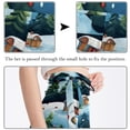 thumbnail image 3 of Christmas Sleigh Stylish Chiffon Beach Skirt for Women - for a Day at the Beach, 3 of 6