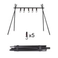 thumbnail image 3 of Estante colgante para acampar FLhrweasw soporte para colgar ollas y sartenes utensilios de cocina, 3 of 7