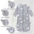thumbnail image 2 of Pijama Niño Miracle Baby  2piezas Saco de Dormir Bebé Algodón 6-12meses, 2 of 5