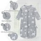 thumbnail image 2 of Pijama Niño Miracle Baby  2piezas Saco De Dormir Bebé Algodón 6-12meses, 2 of 5