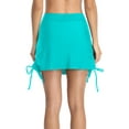 thumbnail image 7 of Attraco Womens Swimmming Skirt Drawstring Skirted Swim Shorts High Waist Tankini Bottoms, 7 of 7